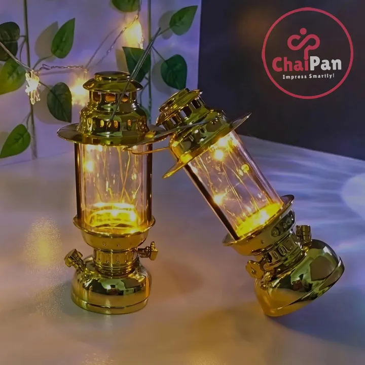 Vintage LED Lantern Night Light Retro Kerosene Lamp - Image 4